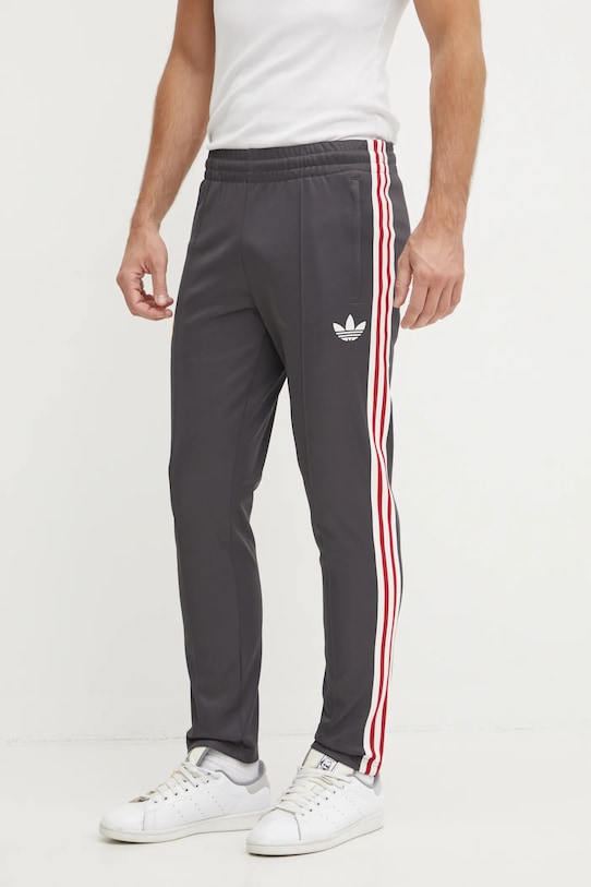 

Брюки спортивные Manchester United Beckenbauer Track Pant Adidas Originals, серый