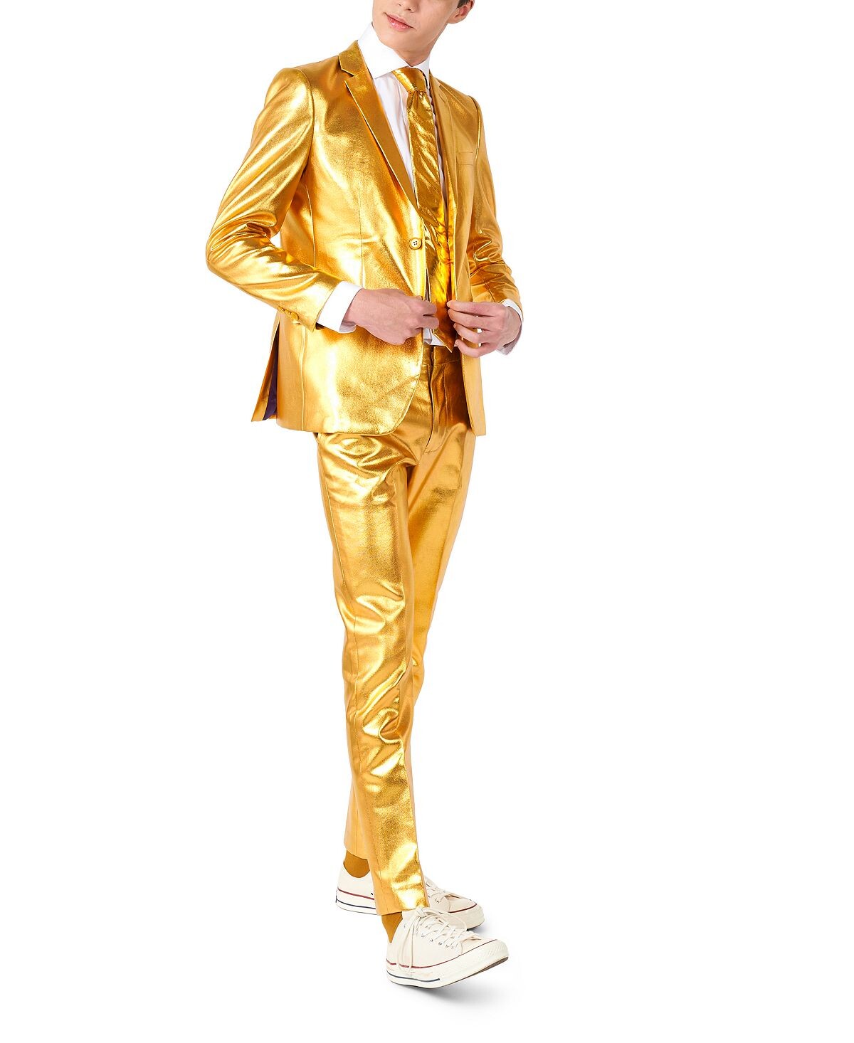 

Костюм для вечеринки Big Boys Groovy Metallic, комплект из 3 предметов OppoSuits