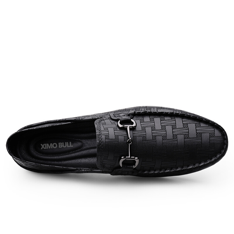 Туфли мужские Men"s Casual Men Low-Top Ximo Bull, цвет Black bamboo — фото 3