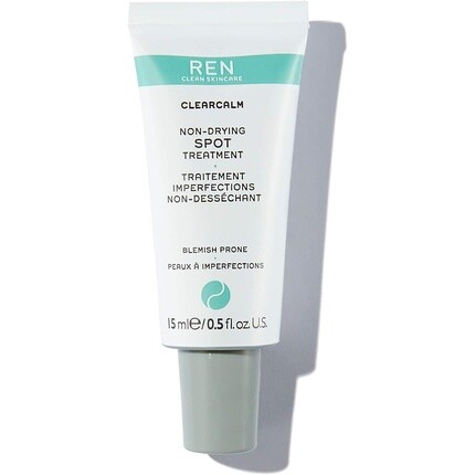 

Clean Skincare Clearcalm Невысыхающий гель для лечения пятен, 15 мл, Ren