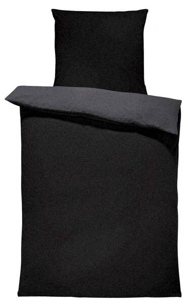 

Зимнее постельное белье One-Home Flauschig Warm Fleece, 155x8x220 см, черный