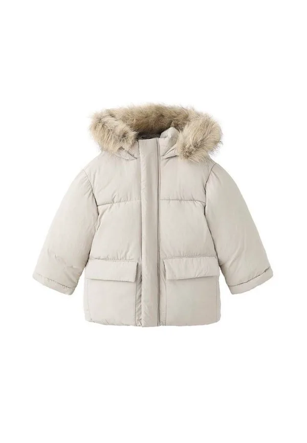 Детская зимняя куртка Mango Kids, Sand