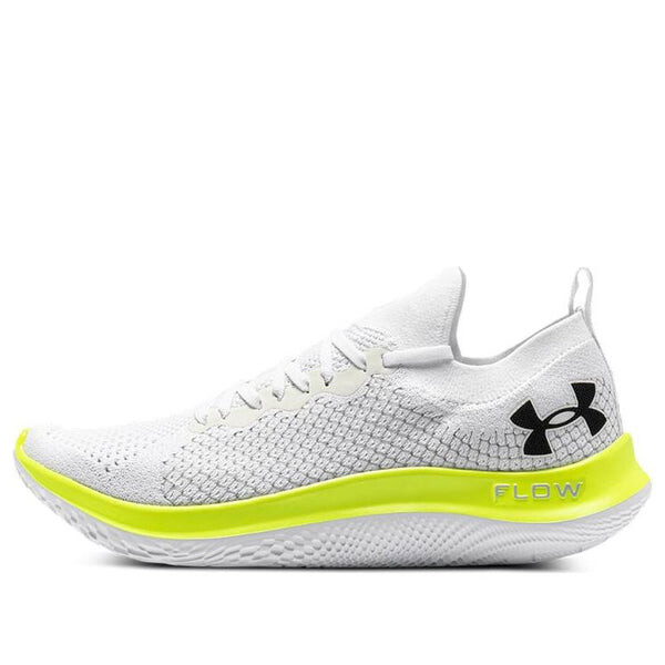 

Кроссовки flow velociti se 'white yellow' Under Armour, белый