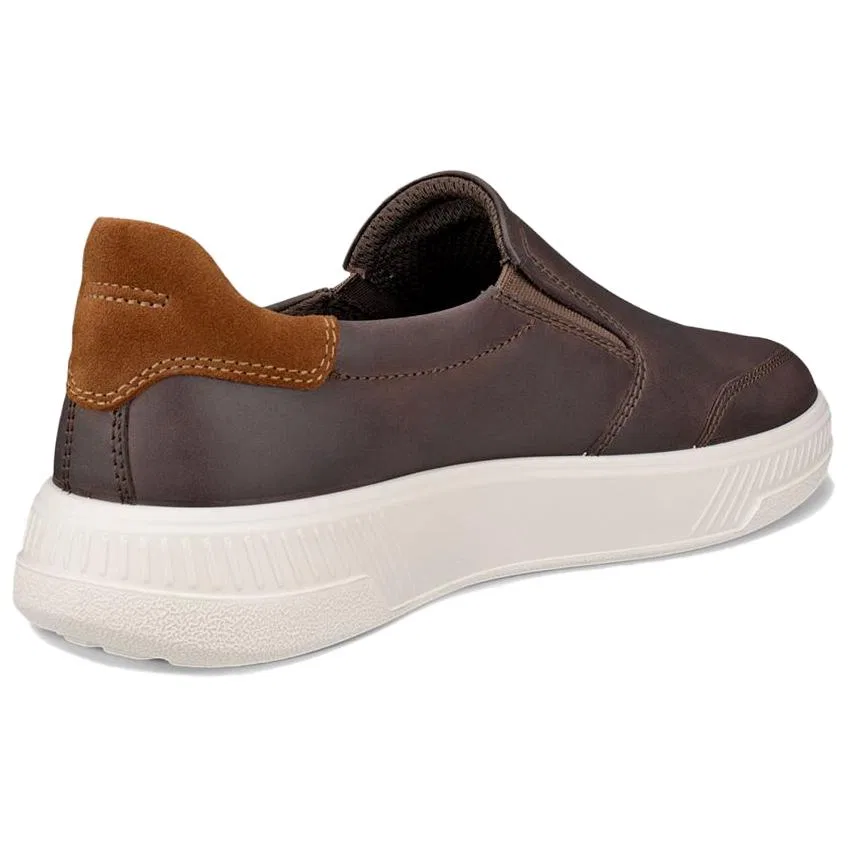 Ecco Move M Leather Casual Shoes Men's Brown — фото 4