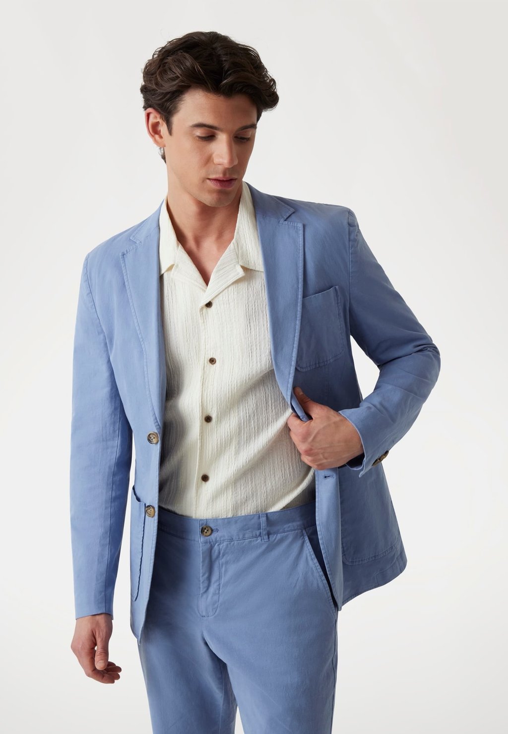 

Пиджак-блейзер EINREIHIGER - Suit jacket Guess, светло-голубой