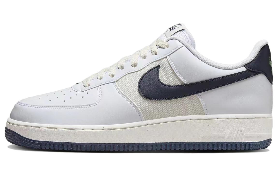 

Nike Air Force 1 '07 Next Nature 'Белый Обсидиан' — Белый Синий, цвет White Blue