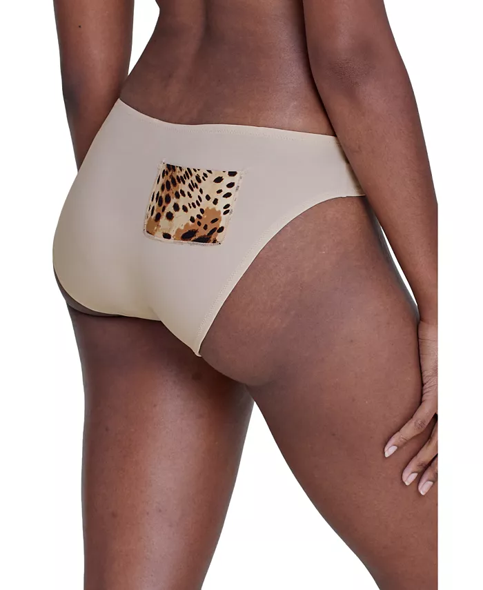 

Женские трусики-хипстеры Remix Travel с одним карманом Skarlett Blue, коричневый/бежевый