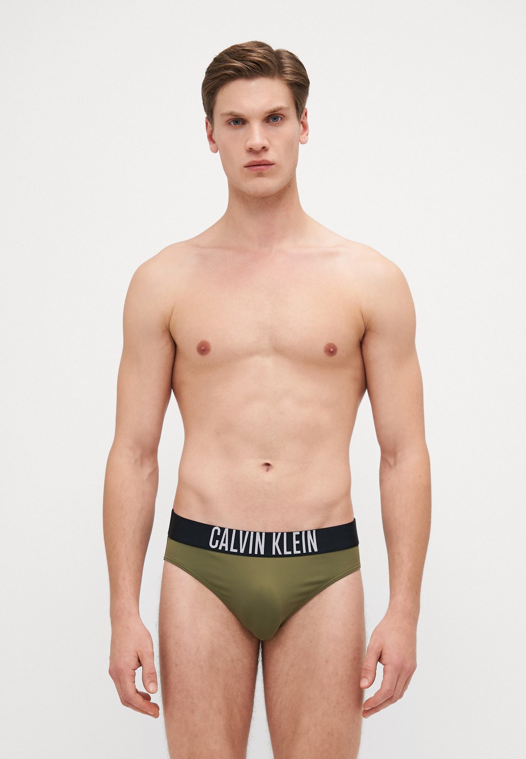 

Купальный костюм BRIEF Calvin Klein Swimwear, оливковый