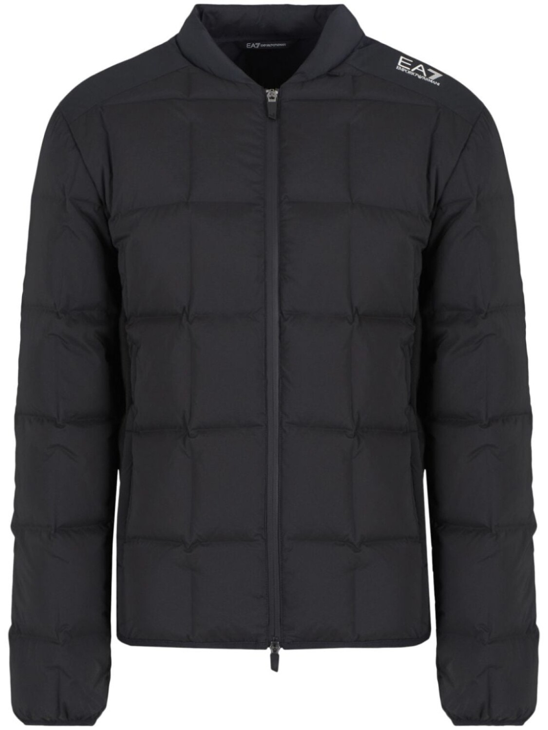 

Ea7 Emporio Armani пуховик с логотипом, черный