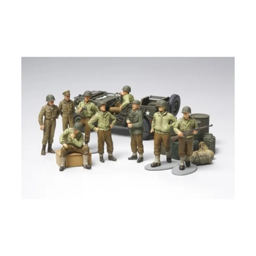 

Пехота армии США на отдыхе (Вторая мировая война), Military Model (1:48) (Tamiya)