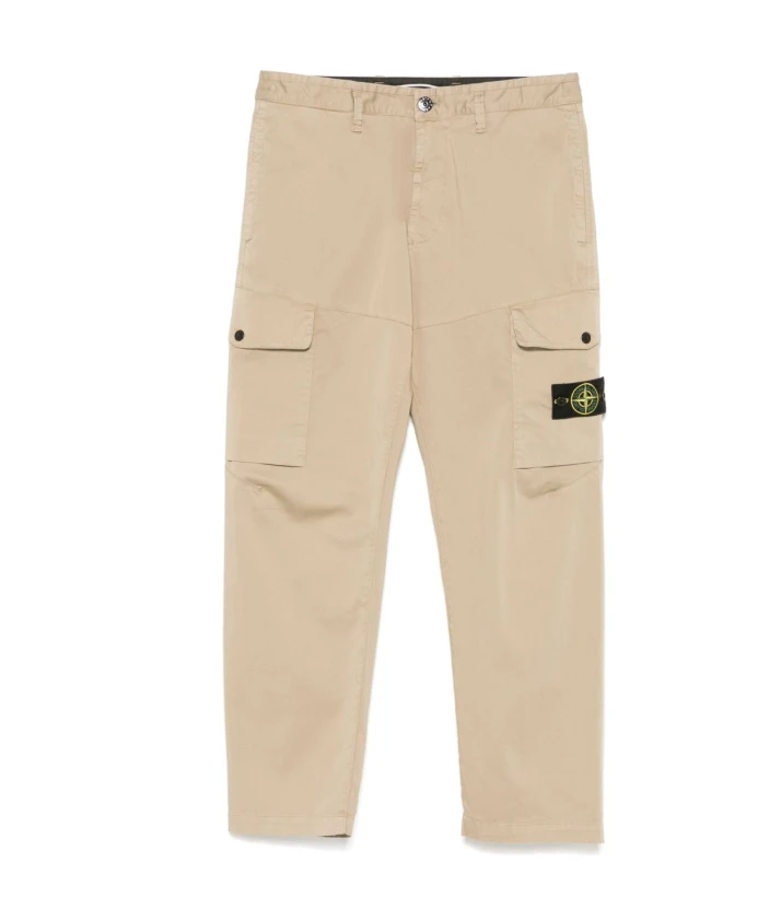 

Бежевые брюки для мужчин Stone Island, бежевый
