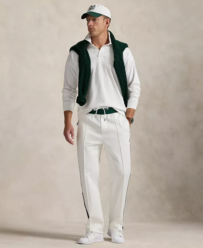 

Унисекс спортивные брюки Wimbledon Track Pants Polo Ralph Lauren, белый