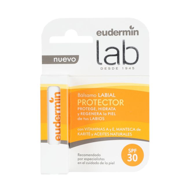 

Бальзам для губ Lab Protector spf30. 4,8 грамма Eudermin