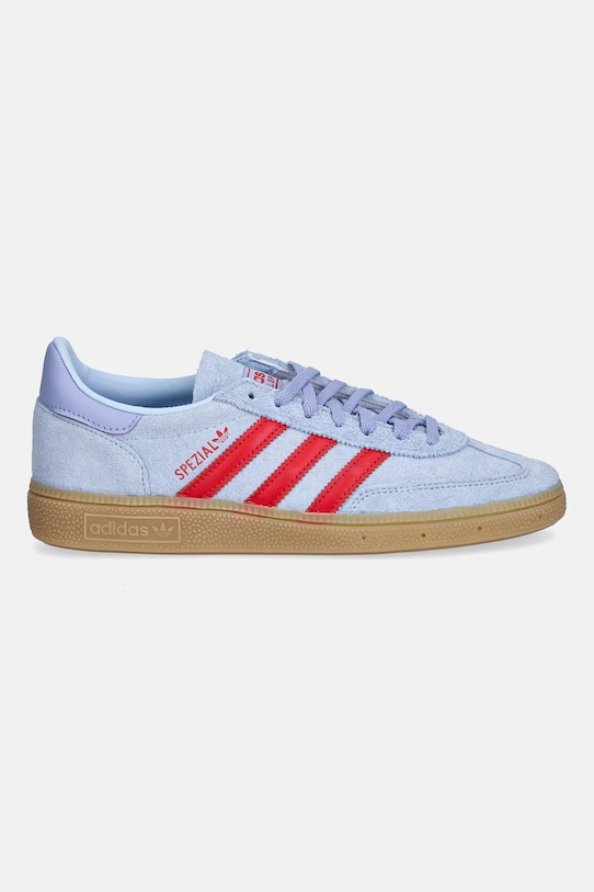 Замшевые кроссовки Handball Spezial Adidas Originals, синий — фото 2