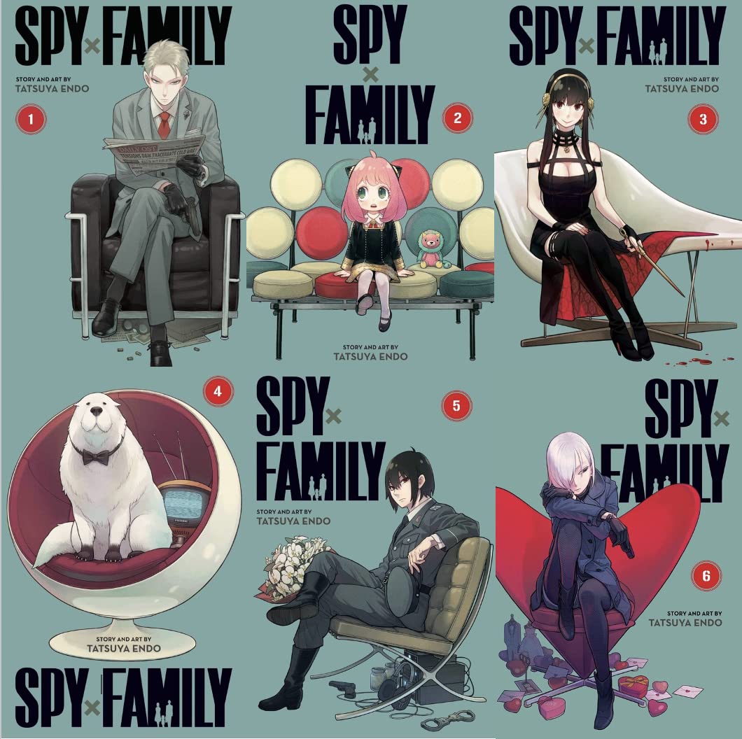 

Spy x Family Manga Volumes 1 - 6 Collection Set (Generic)