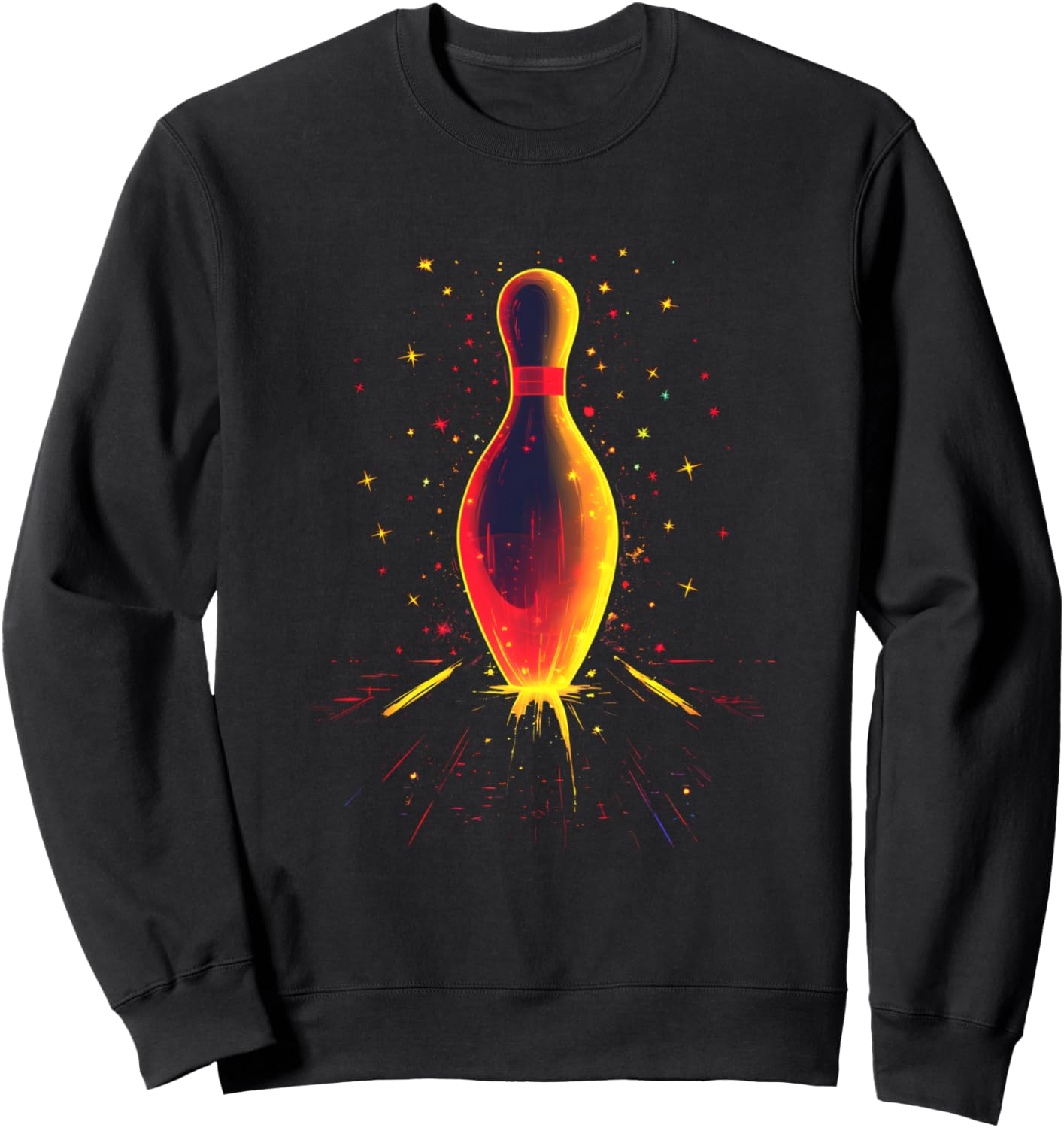 

Винтажная толстовка для боулинга Bowling Enthusiast Graphic Shirts And Giveaways, черный
