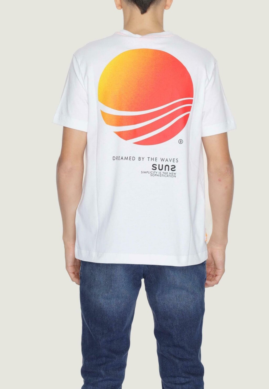 

Футболка с принтом Dreamed Suns, белая