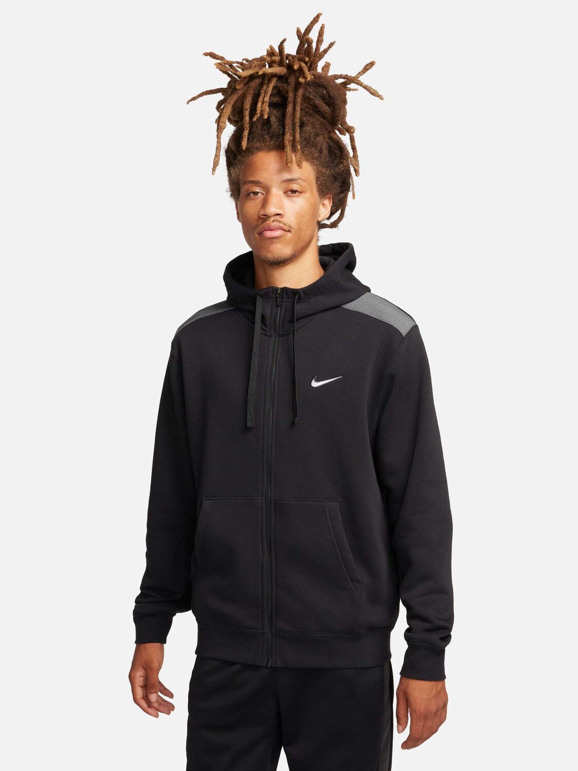 

Толстовка Nike M NSW SP FLC FZ HOODIE BB, черный