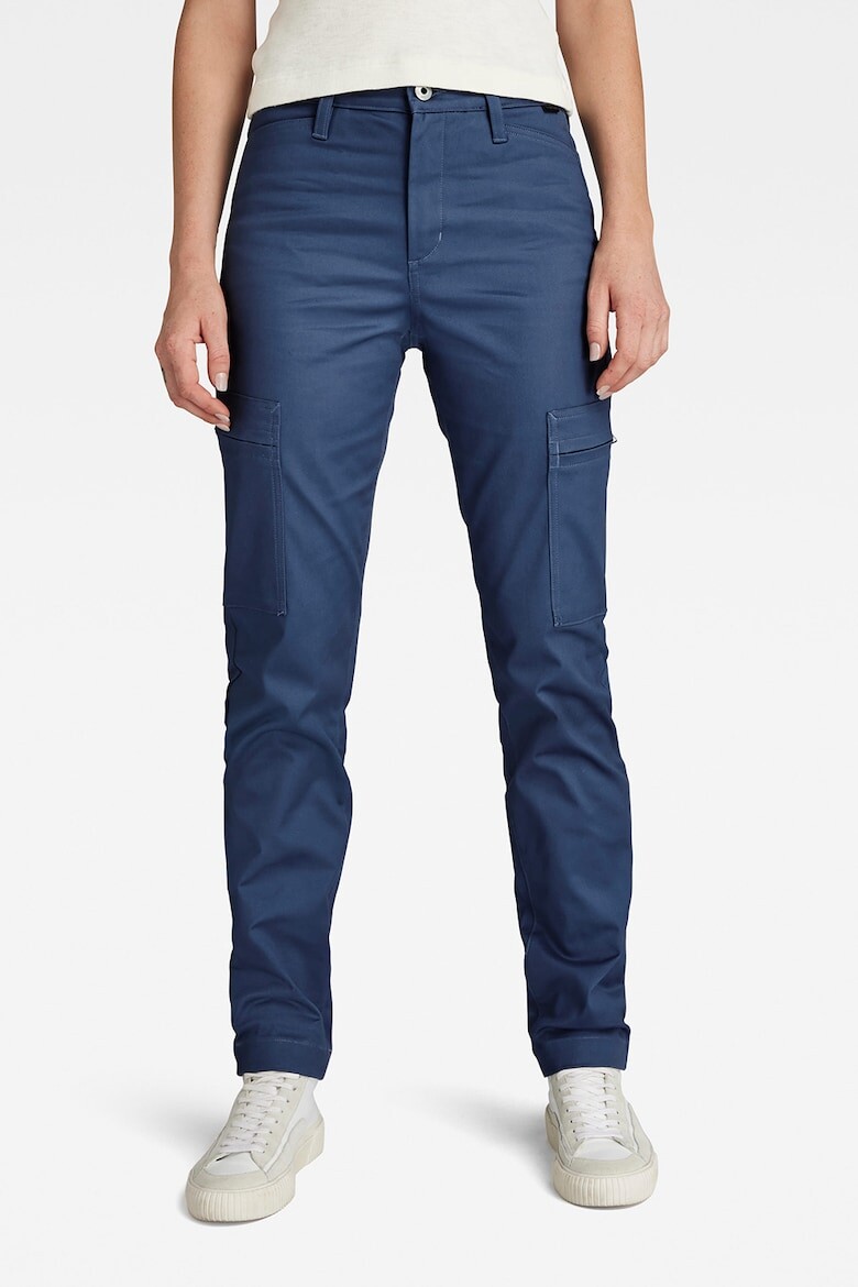 

Приталенные брюки-карго G-Star Raw, синий