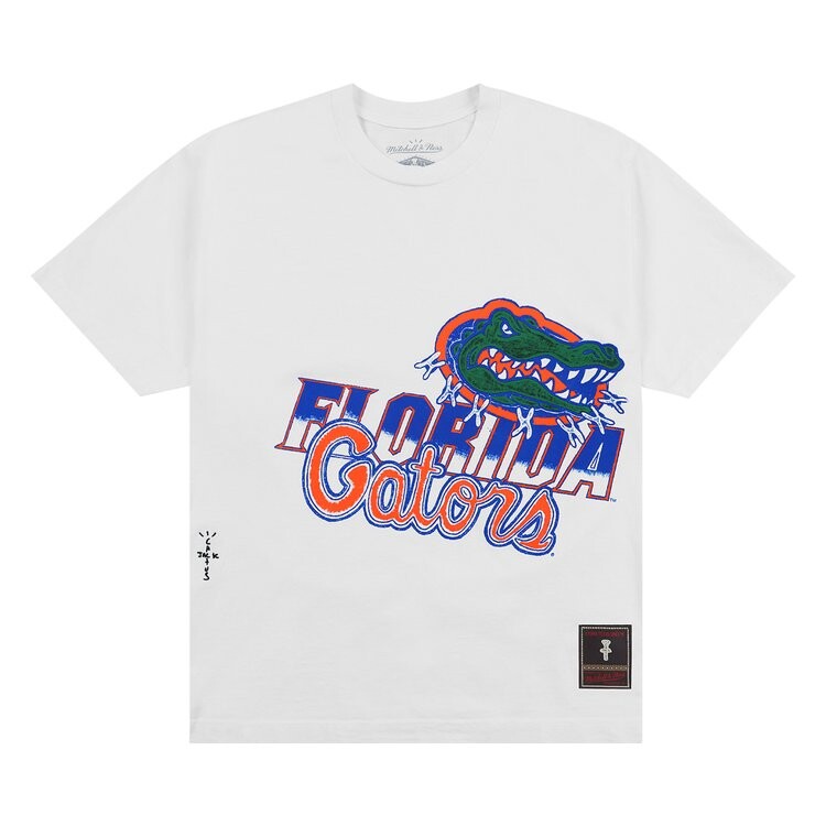 

Футболка Cactus Jack By Travis Scott Cactus Jack by Travis Scott x Mitchell & Ness University Of Florida Handdrawn Tee, белый