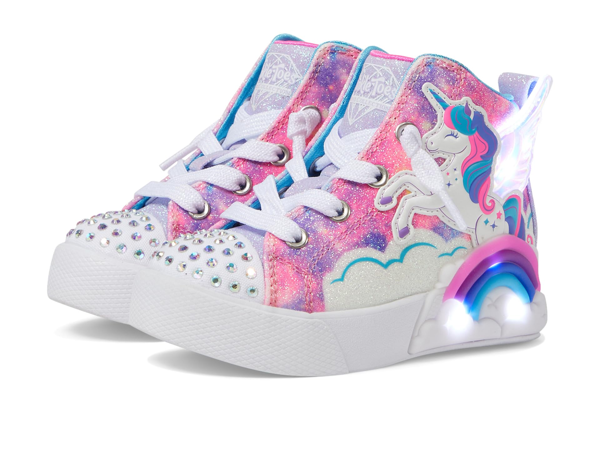 

Кроссовки SKECHERS KIDS Twinkle Magic, Hot Pink/Multi