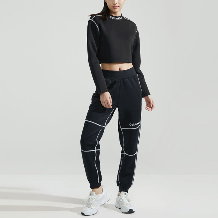 Свитшот женский Space черный Calvin Klein — фото 3