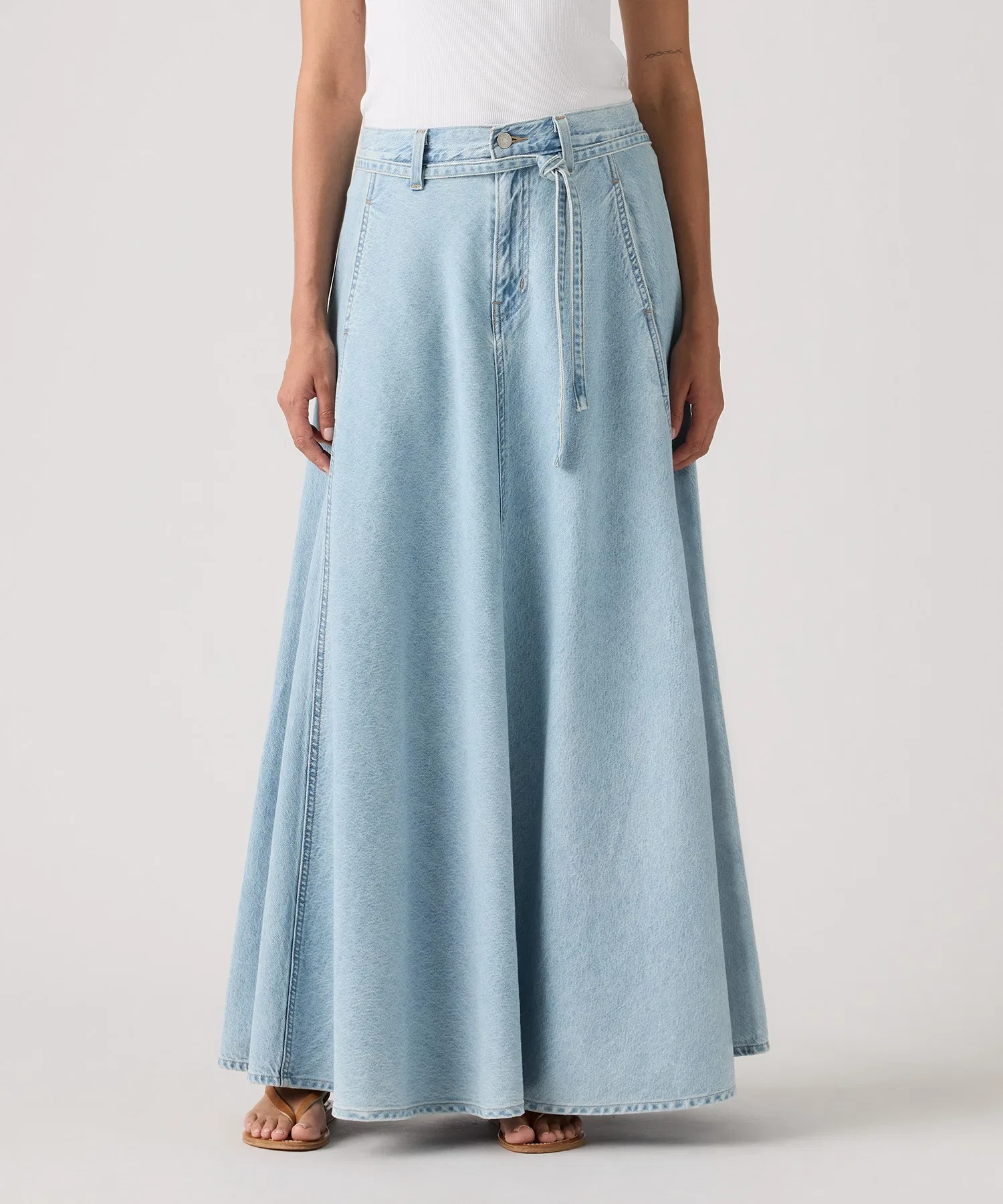 Юбка Levi's XL, светло-индиговый
