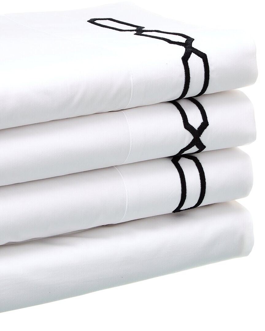 

Комплект постельного белья Dea Italian Linens Sinfonia Toscana Prato с вышивкой, цвет White