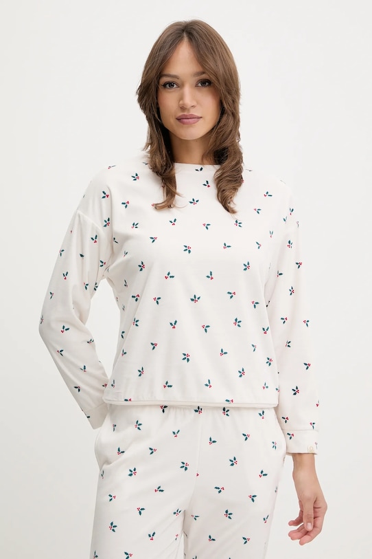 

Пижама с длинным рукавом United Colors of Benetton, бежевый