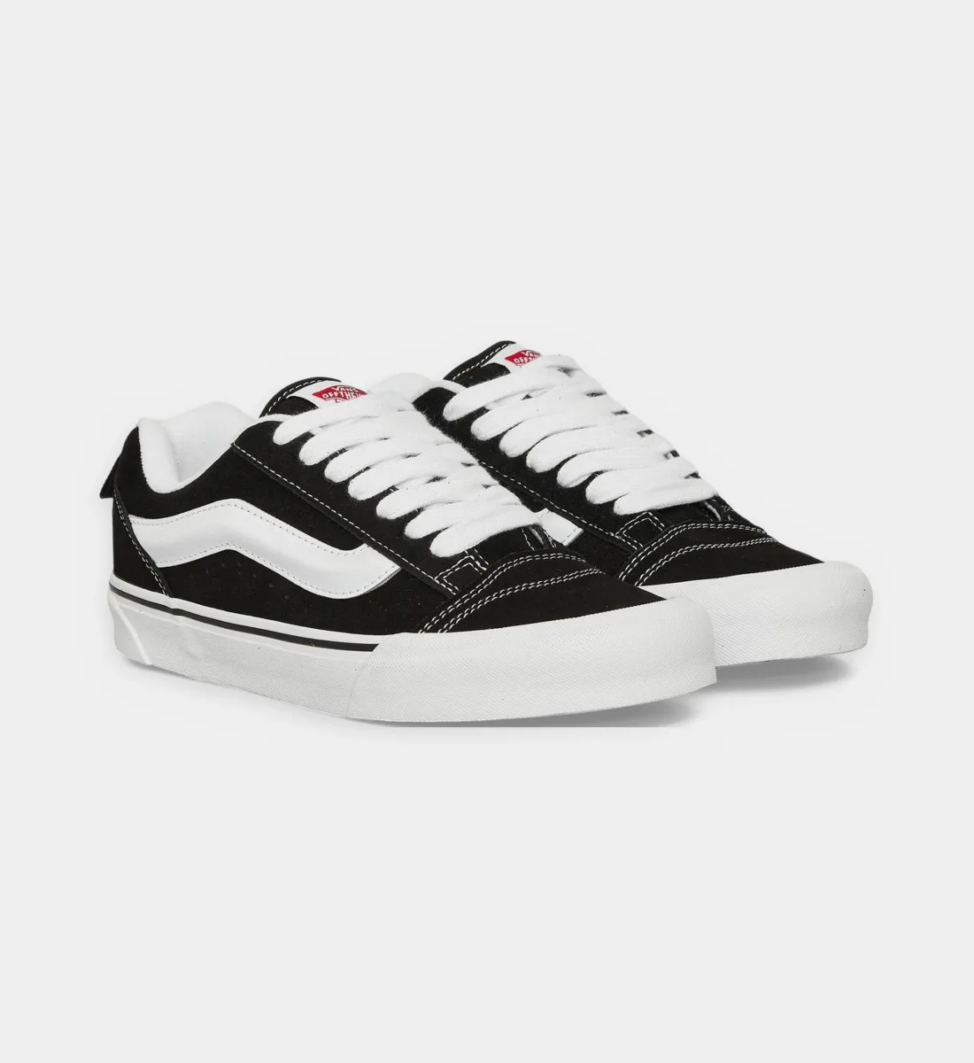 Низкие кеды Knu Skool из кожи Vans, черный — фото 2