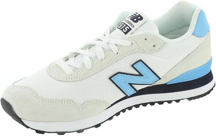 Мужские кроссовки New Balance 515 V3 Classic, White/Sea Salt/Coastal Blue — фото 4
