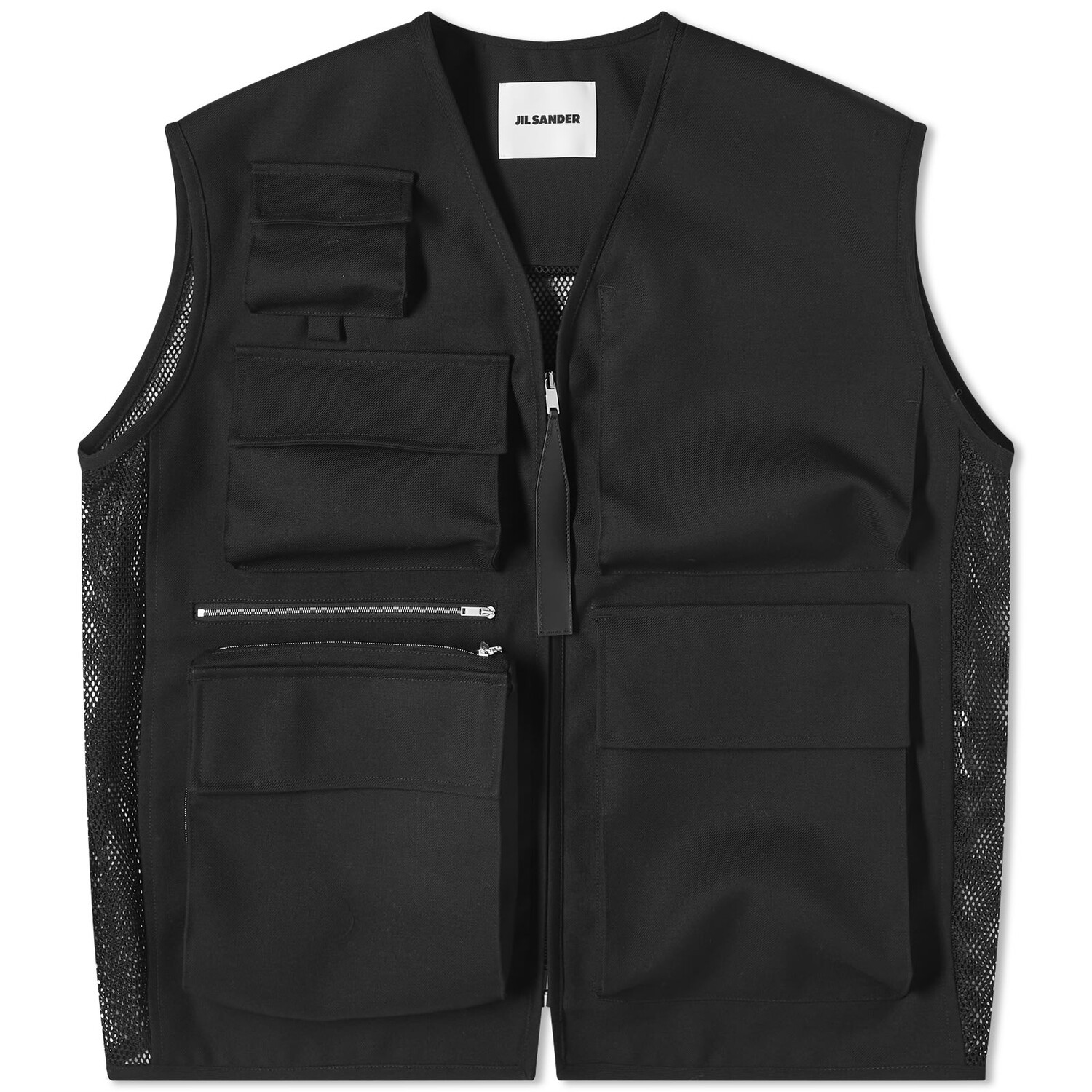 

Жилет Jil Sander Utility Vest, черный