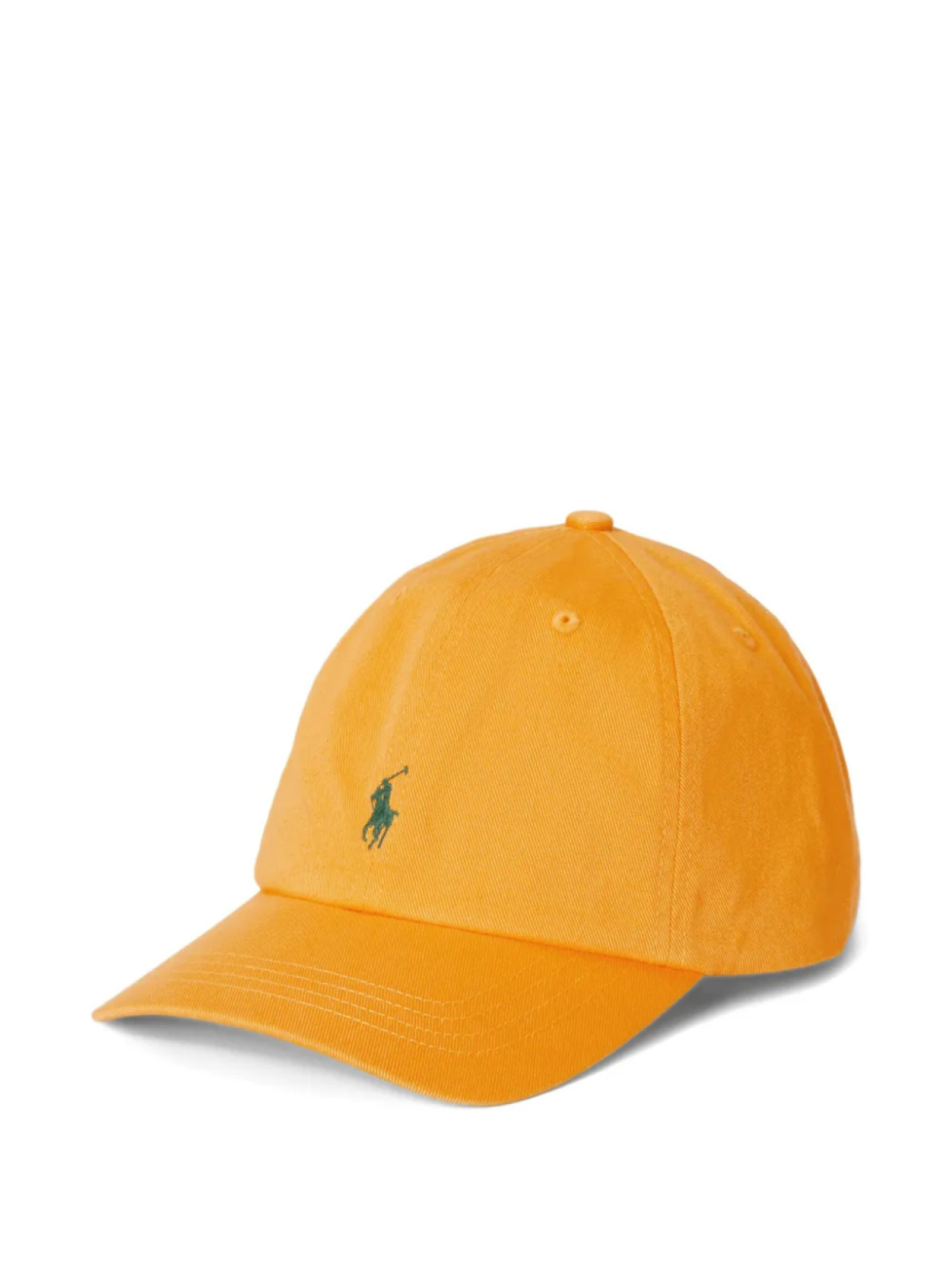 

POLO RALPH LAUREN KIDS бейсболка с вышитым логотипом, желтый