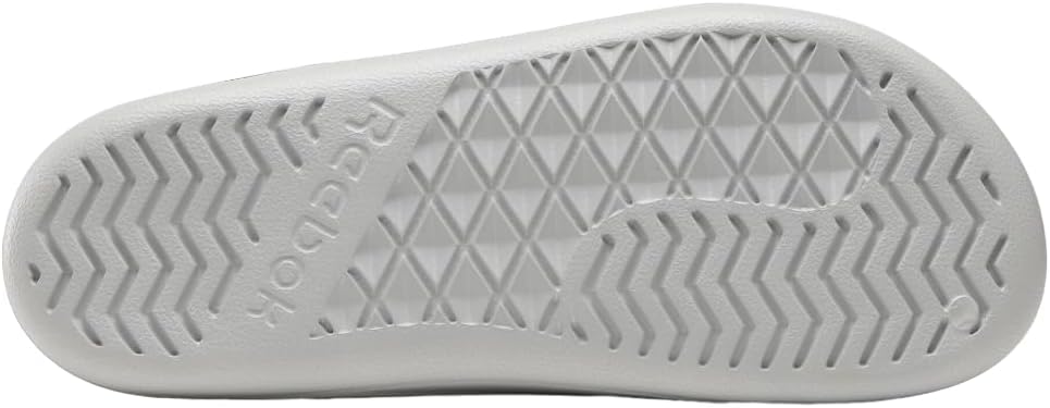 Унисекс-взрослые шлепанцы Reebok Clean Slide, серый — фото 4