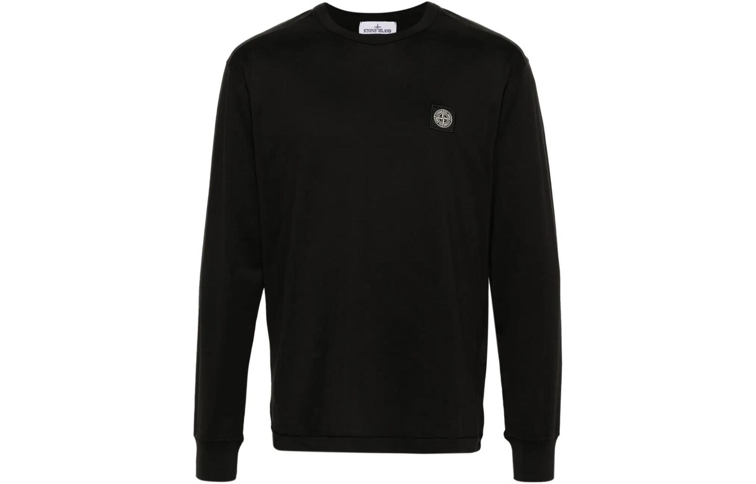 

Футболка мужская Stone Island Logo Patch Crew, черный