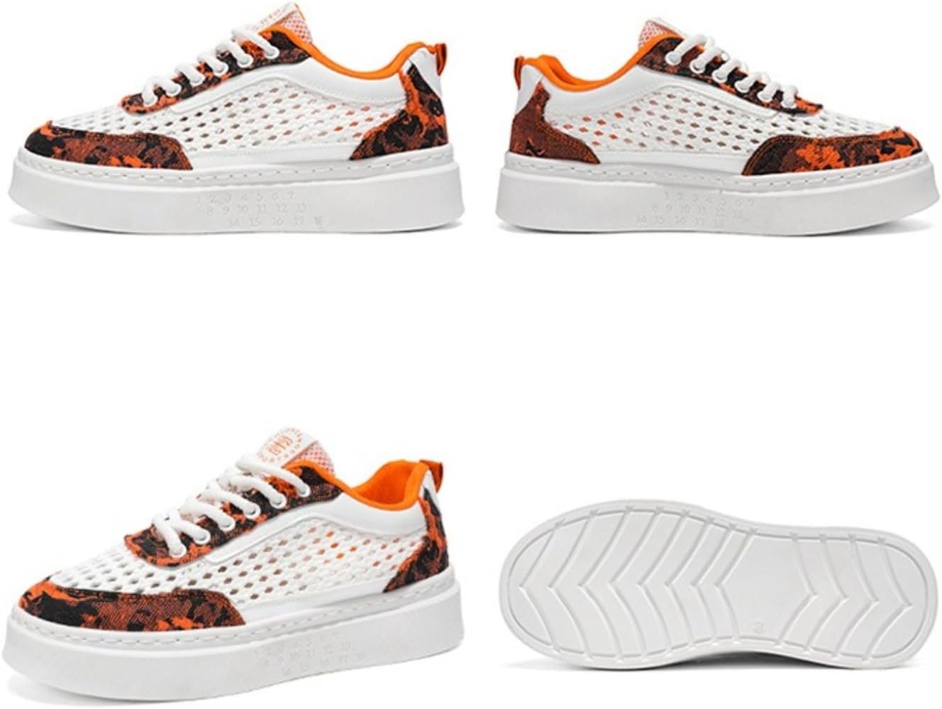 

Мужские дышащие кроссовки с текстурой городского трикотажа для повседневного уличного стиля, с приподнятой подошвой и яркими желтыми акцентами Zixcplaz