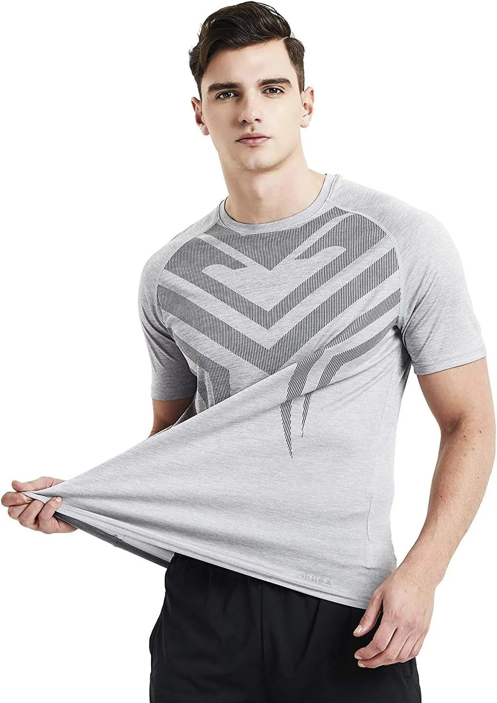 

Мужская футболка для бега Dry Fit с коротким рукавом Akilex