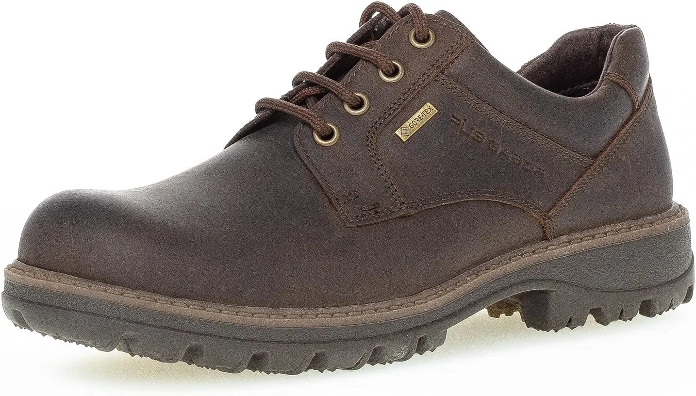 Мужские деловые туфли Pius Gabor на шнуровке, Gore-Tex, Extragrip, сменная латексная стелька, Mocha 04
