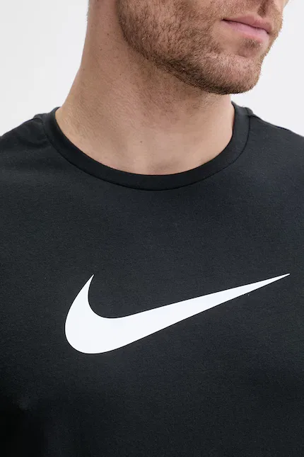 Футболка для плавания DRI-FIT Nike, черный — фото 3