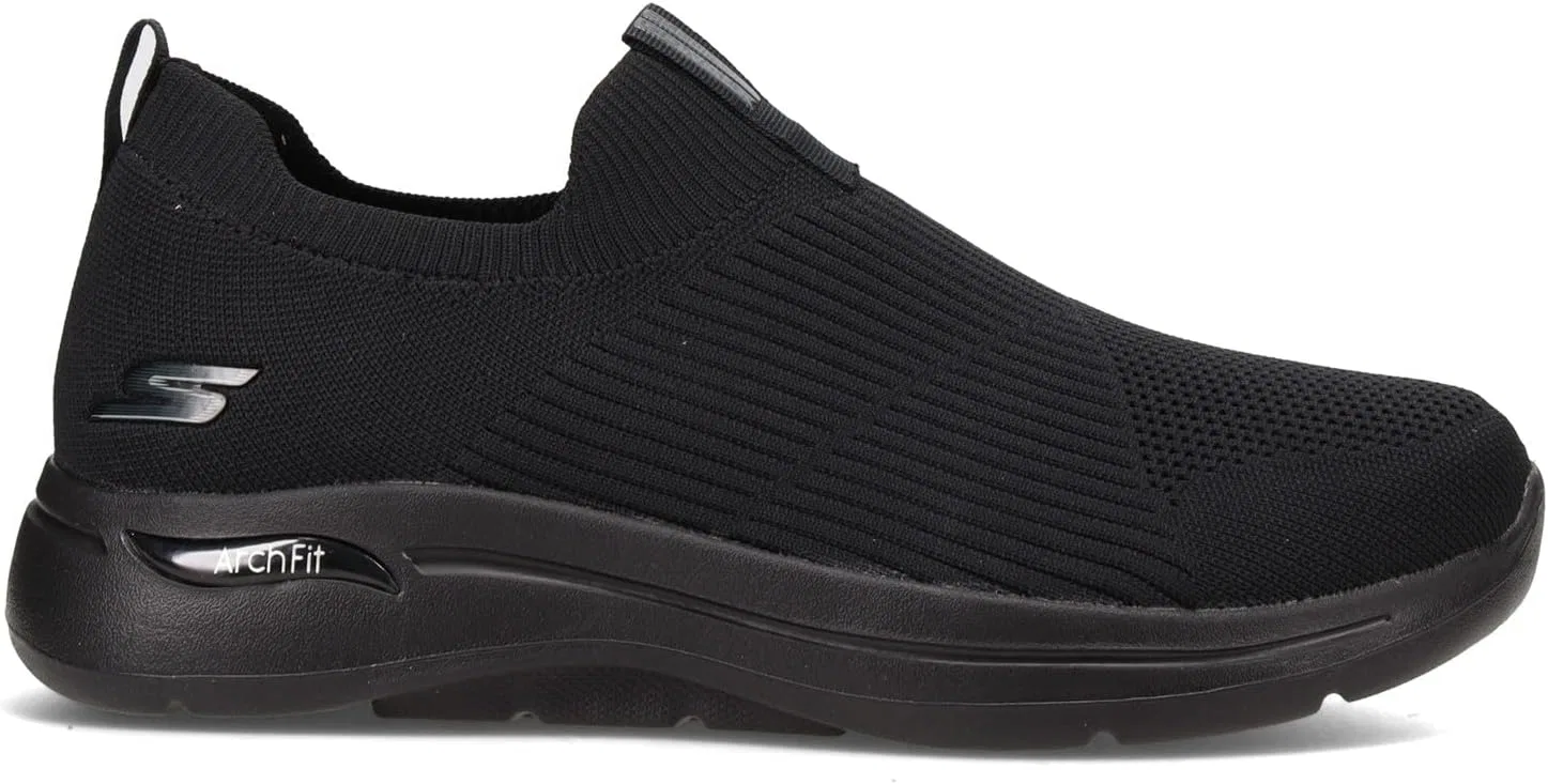 Мужские кроссовки Skechers 216256 BKRD, Black Textile Trim — фото 3