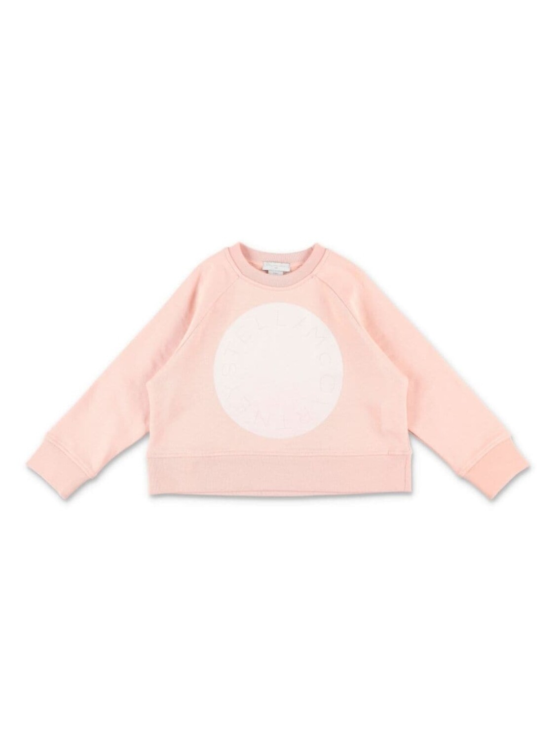 

Stella McCartney Kids флисовая толстовка с логотипом, розовый