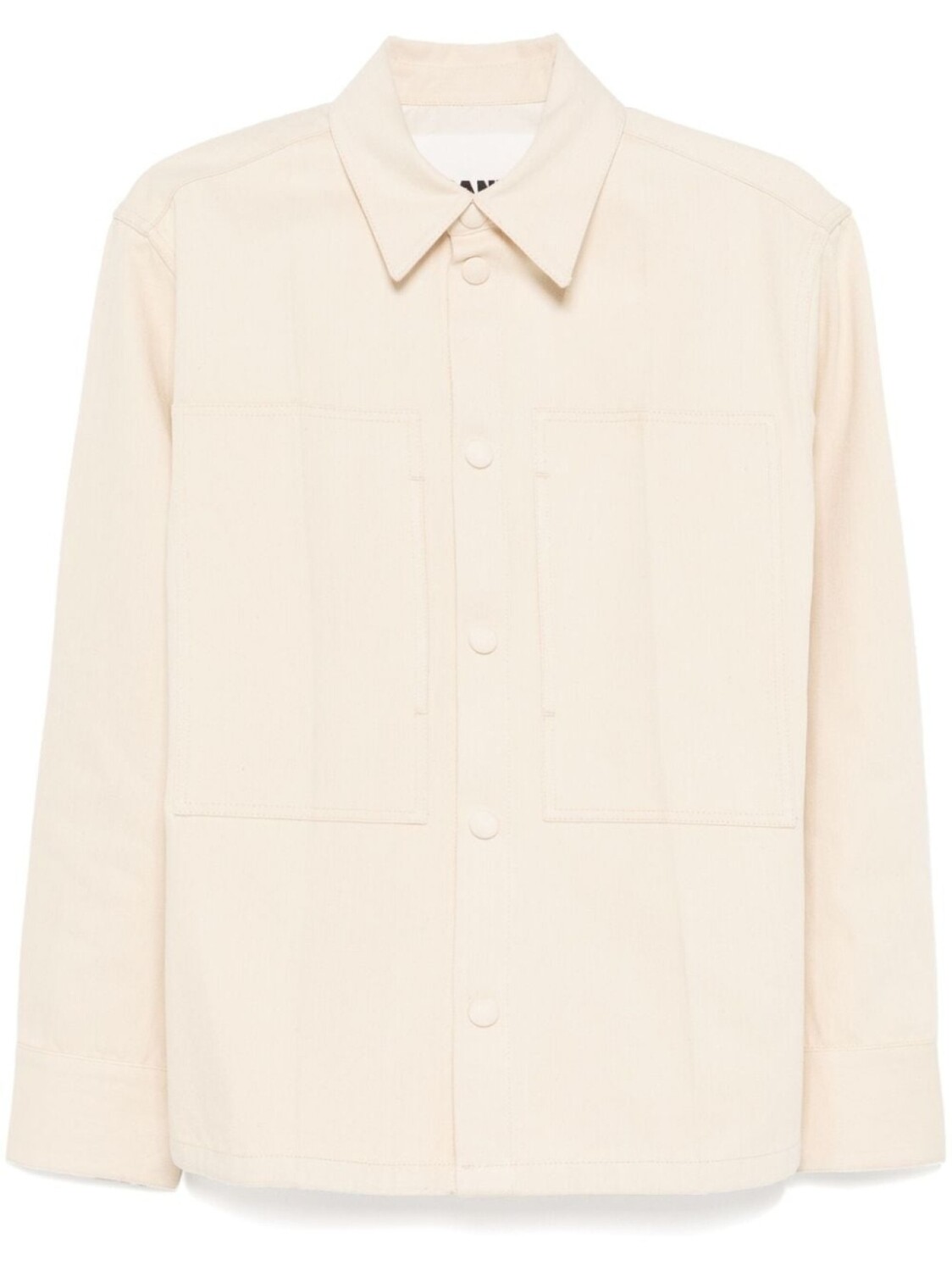 

Джинсовая рубашка Jil Sander, серый