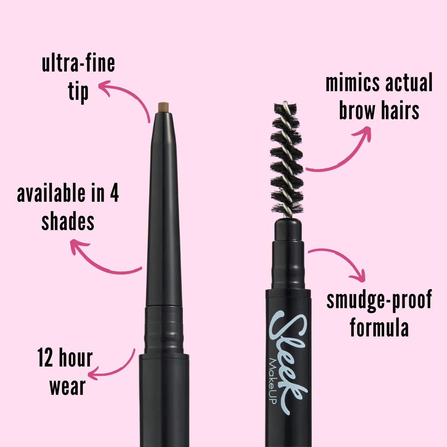 Карандаш для бровей «Brow Micro Fine Pencil» от Sleek Sleek, Beige (Blonde) — фото 3