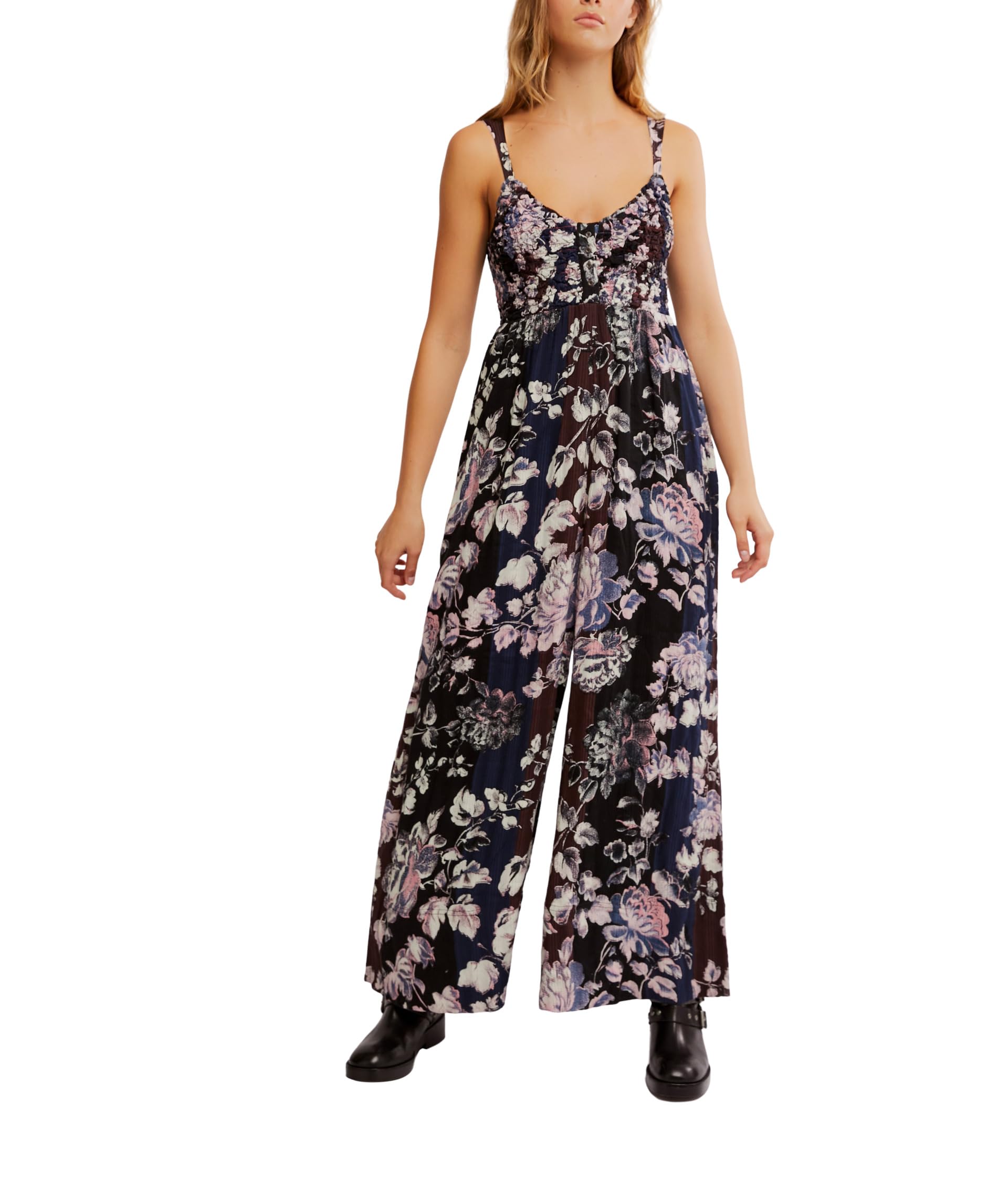 

Комбинезон Free People Melrose Jumpsuit, цвет Midnight Garden Combo
