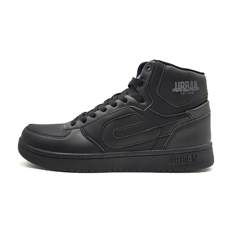 

Кроссовки URBAN AUTHENTIC Skateboarding Shoes Unisex High-top Black, черный