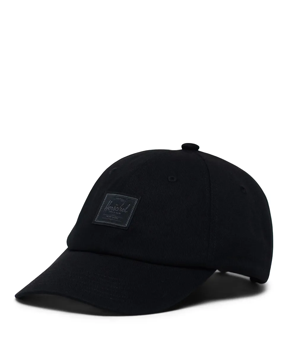 

Кепка унисекс из черной ткани Herschel, чёрный