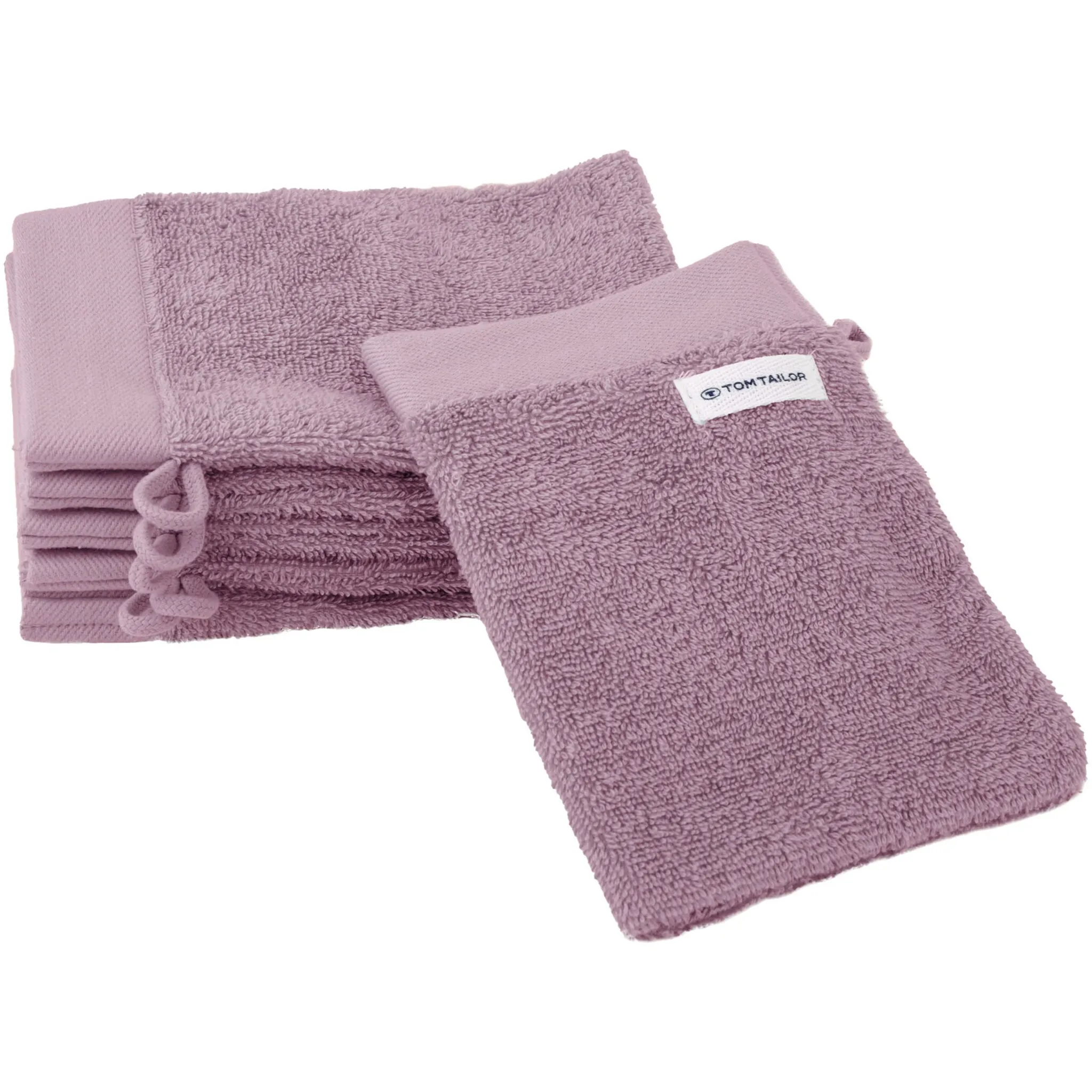 

TOM TAILOR HOME Рукавица для мытья «COLOR BATH Рукавица» (6 шт., набор из 6 рукавиц для мытья 16 х 21 см), цвет Cozy Mauve