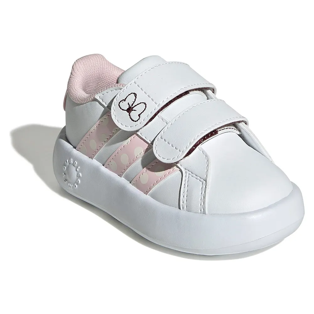 Кроссовки adidas X Disney Minnie Mouse Grand Court infant, белый — фото 4