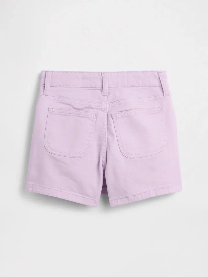 Шорты джинсовые GAP, лиловый — фото 2