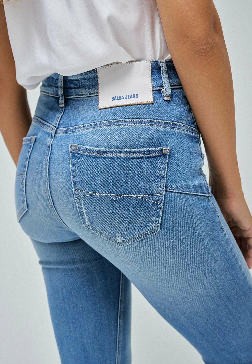 

Джинсы облегающего кроя Salsa Jeans, синий